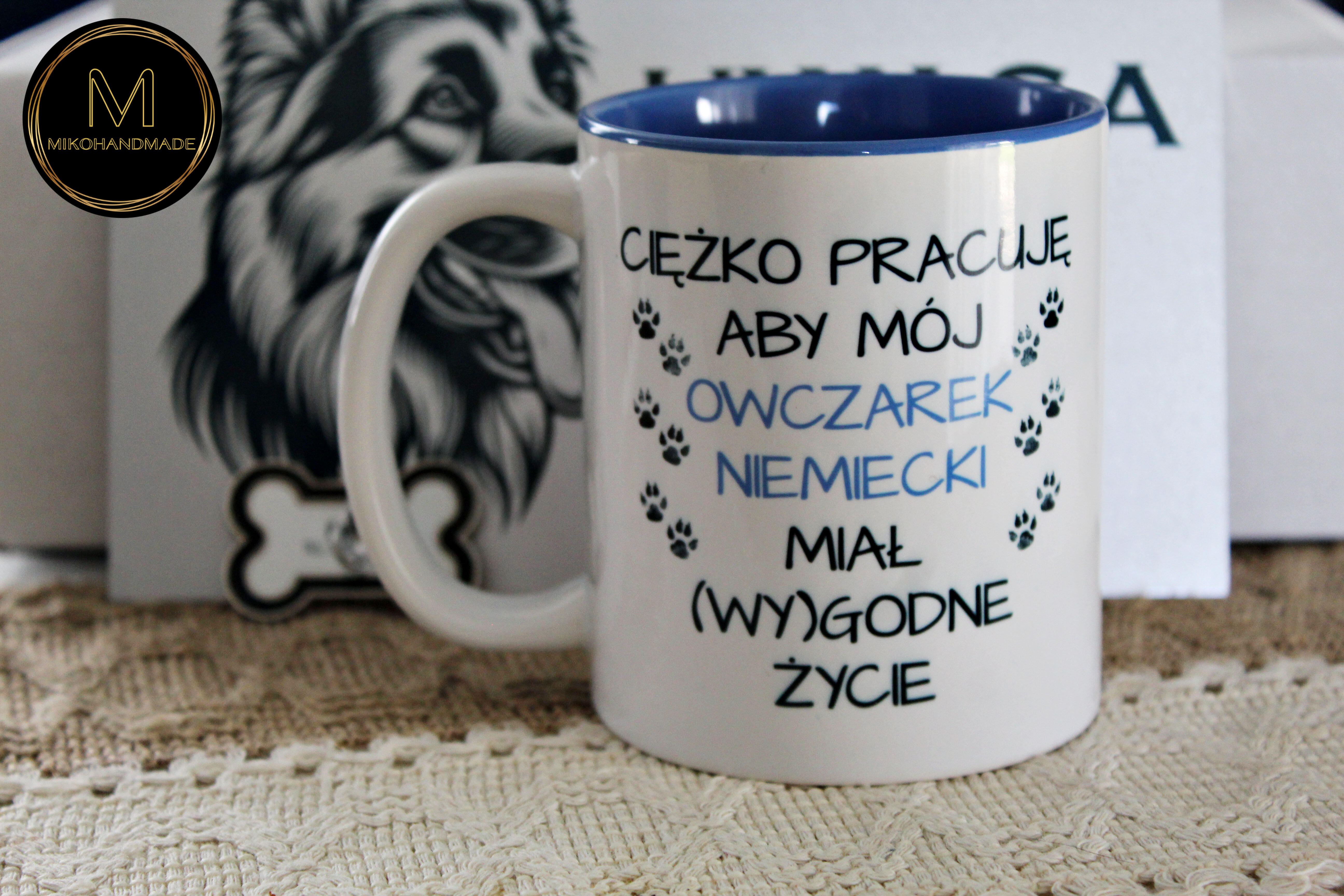 Kubek dla właściciela psa / suczki - Owczarek Niemiecki (2)