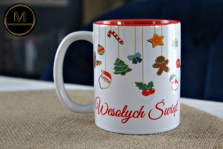 Personalizowany Kubek Świąteczny 