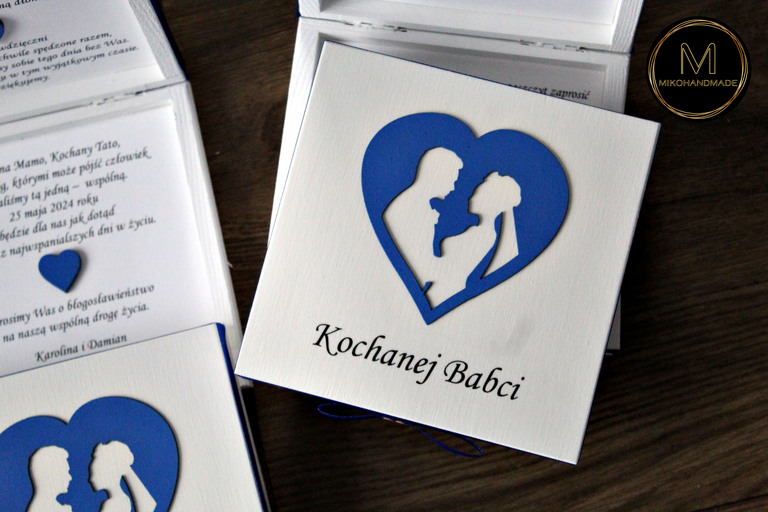 Pudełko z prośbą o błogosławieństwo białe - Kochanym Rodzicom (3)