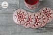 Świąteczna podkładka pod Kubek - Ornament (1)