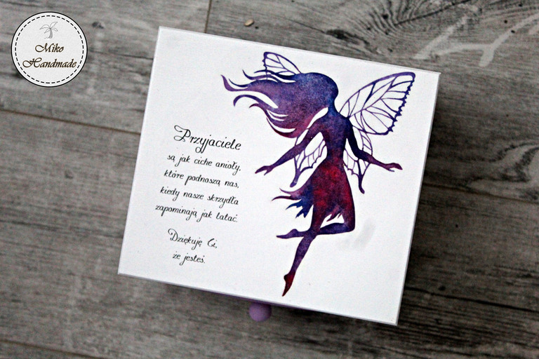 Szkatułka z lusterkiem - Wróżka (3)