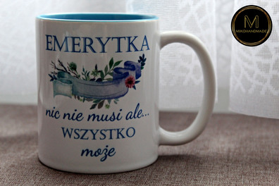 Kubek dla Emerytki