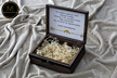 Elegancki Drewniany Box dla Świadka / Świadkowej - Personalizowana Prośba i Podziękowanie Ślubne (2)