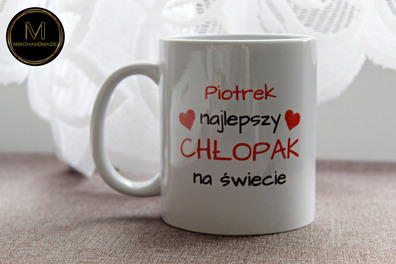 Kubek dla Najlepszego Chłopaka, Męża, Żony, Dziewczyny