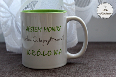 Kubek dla niej - Mam Ci to przeliterować?