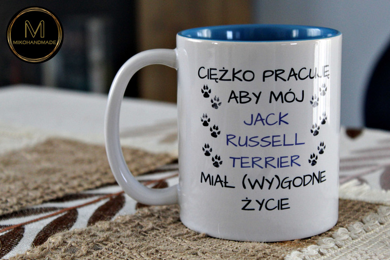 Kubek dla właściciela psa - Jack Russell Terrier (2)