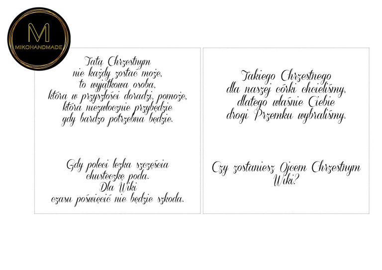 Pudełko z prośbą o zostanie Matką/Ojcem Chrzestnym (dziewczynka) (6)