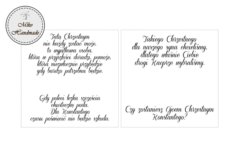 Pudełko z prośbą o zostanie Chrzestnym (chłopiec) (4)
