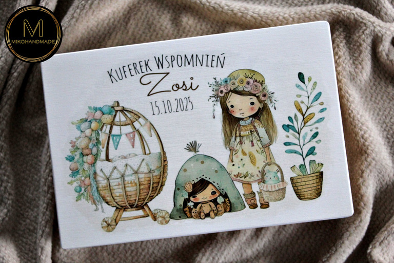 Kuferek Wspomnień - Boho (Różne wzory) (3)